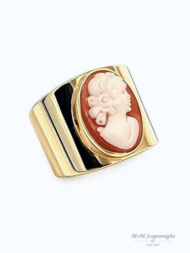 Anello fascia oro - anello,