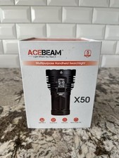 Acebeam X50 Proiettore di Ricerca LED 38000-40000 Lumen, Opzioni 5000K/6500K