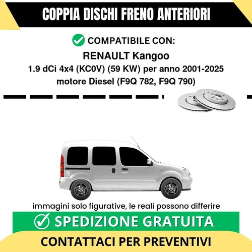 Coppia dischi freno anteriori - coppia,