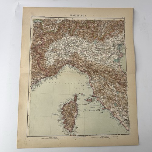 Stampa antica italia - italia, nord