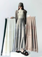 Gonna Lunga Vita Alta Ampia