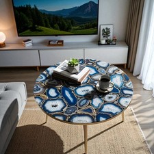 Blu Agata Caffè Tavolo –