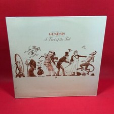 GENESIS A Trick Of The Tail 1976 UK vinyl LP + INNER Dance On A Volcano **