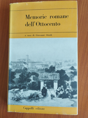 Memorie romane dell ottocento - memorie, dell'ottocento
