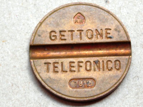 Gettone telefonico 7812 - 7812, csm