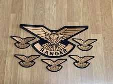 Ranger Regiment UK - Embroidered - Sew On Biker LARGE BACK Patch / Badge