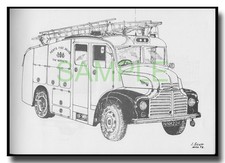 Leyland comet fire engine - comet,