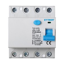 Interruttore Differenziale Puro 4P 40A 6kA 300mA 380V Salvavita Differenziale Oc