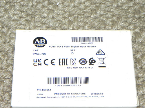 Cat1734 1b8 ser - ab, d