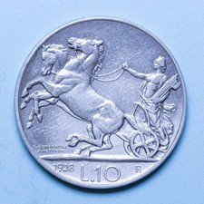 VITTORIO EMANUELE III 10 LIRE