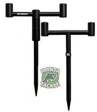 NUOVO 2 x 2 Canne Carp Fishing