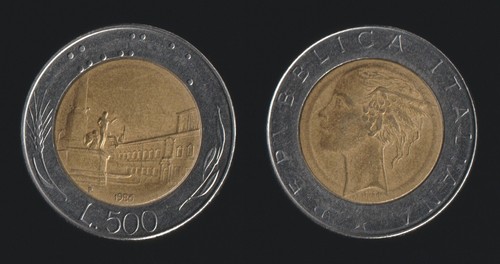 500 lire 1986 quirinale - 500,