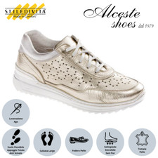 Sneakers lacci donna traforate - lacci,