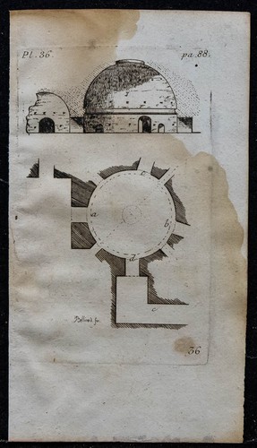 1754 herculaneum piantina - 1754,