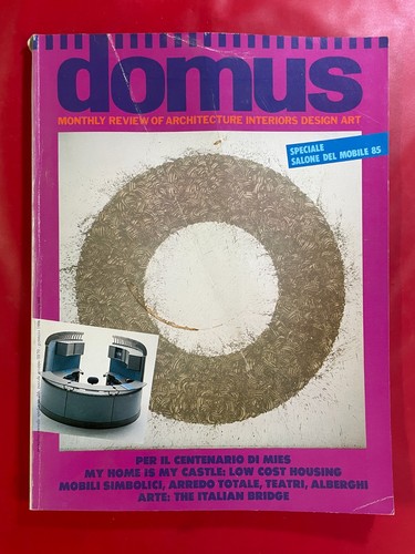 Domus 668 rivista - domus,