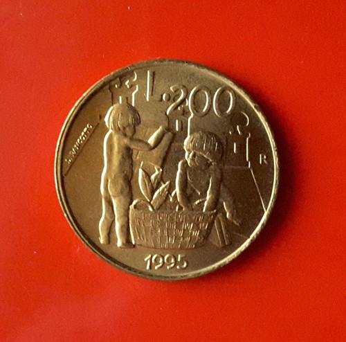 200 lire 1995 san - lire, marino