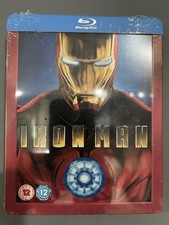 Iron Man Debossed Steelbook UK