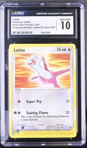 Cgc gem mint latias 014 - 10,