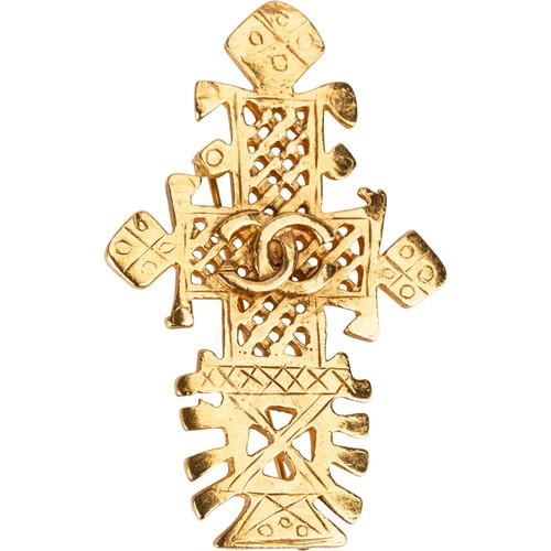 Spilla chanel golden - spilla,