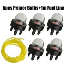 1 TUBO+5 PRIMER BENZINA SERBATOIO POMPETTA DECESPUGLIATORE MOTOSEGA  TAGLIAERBA