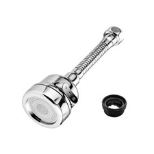 AREATORE RUBINETTO LAVANDINO PROLUNGA CANNUCCIA FLESSIBILE DOCCINO BAGNO CUCINA