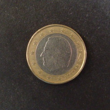 Moneta 1 Euro cent. Rara 1999 - RE ALBERTO II - BELGIO -  Errore di conio