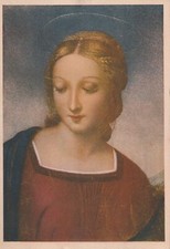 C4- Cp Cartolina Raffaello : La Madonna del Cardellino - Fg Nvg