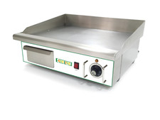 Fry top elettrico piastra
