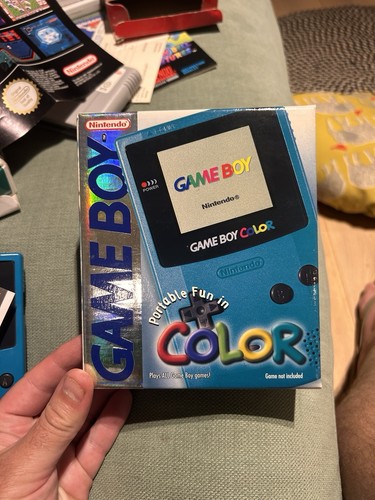 Nintendo game boy color - game,
