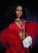 OOAK Barbie bambola ridipinta