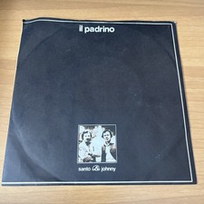 DISCO VINILE 45 GIRI VINTAGE IL PADRINO - CIAIKOVSKIANA SANTO & JOHNNY 