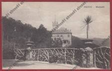 GENOVA RECCO 44 Frazione MULINETTI Cartolina viaggiata 1921