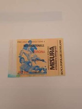 1986/87 Serie A Inter-Verona - Biglietto