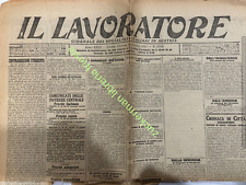 LAVORATORE TRIESTE 18 ottobre 1917 ww1 guerra potenze centrali fronte italiano/r