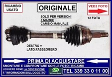 SEMIASSE GIUNTO CROCIERA DESTRO DX FIAT GRANDE PUNTO + EVO 1.3 MJT 5 MAR MANUALE