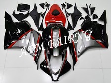 Kit carene carrozzeria stampo iniezione ABS rosso grigio per CBR600RR 2009-2012