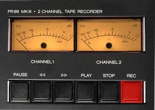 Revox b77 pr99 meter - revox, vu-meter