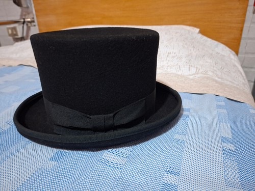 Cappello cilindro nero nuovo - cappello,