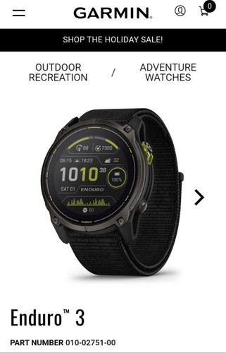 Smartwatch garmin enduro - smartwatch, 3