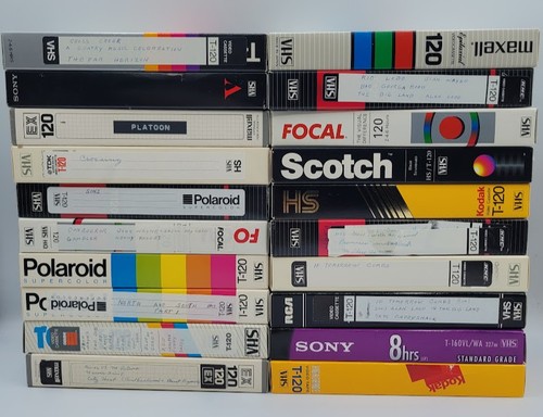 Vhs cassette home - vhs,