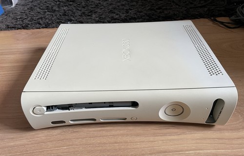 Console xbox 360 fat blanche - xbox,