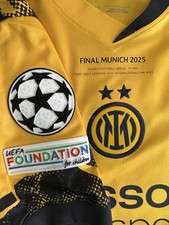 Maglia Inter BARELLA Finale Psg Store No Indossata Match Worn Shirt Jersey TG L