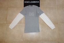 Dolce&Gabbana Black Label Run. LOGO T-shirt felpa 50 IT 40 US(S-M) MadeInIT