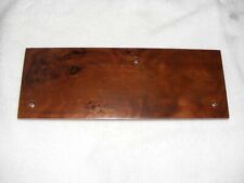 Thorens TD-125 Armboard in legno corazzato