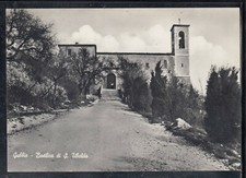 Cartolina Gubbio Basilica di