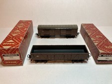 Marklin 800 H0 331 e 332 Carri merci americani in scatola replica