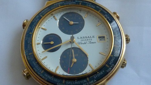 Jean lassale world time - time, alarm