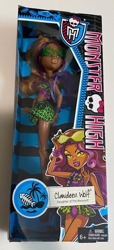 Bambola monster high clawdeen - monster,
