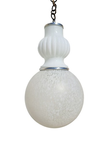 Lampadario vetro targetti - vetro,