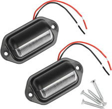 2PCS Luci Targa LED per 12V